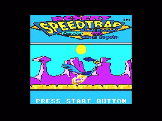 Desert Speed Trap screenshot 3 for Sega Game Gear